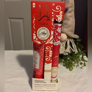 Yara Fragrant Temptation Women's Perfume Set - Red